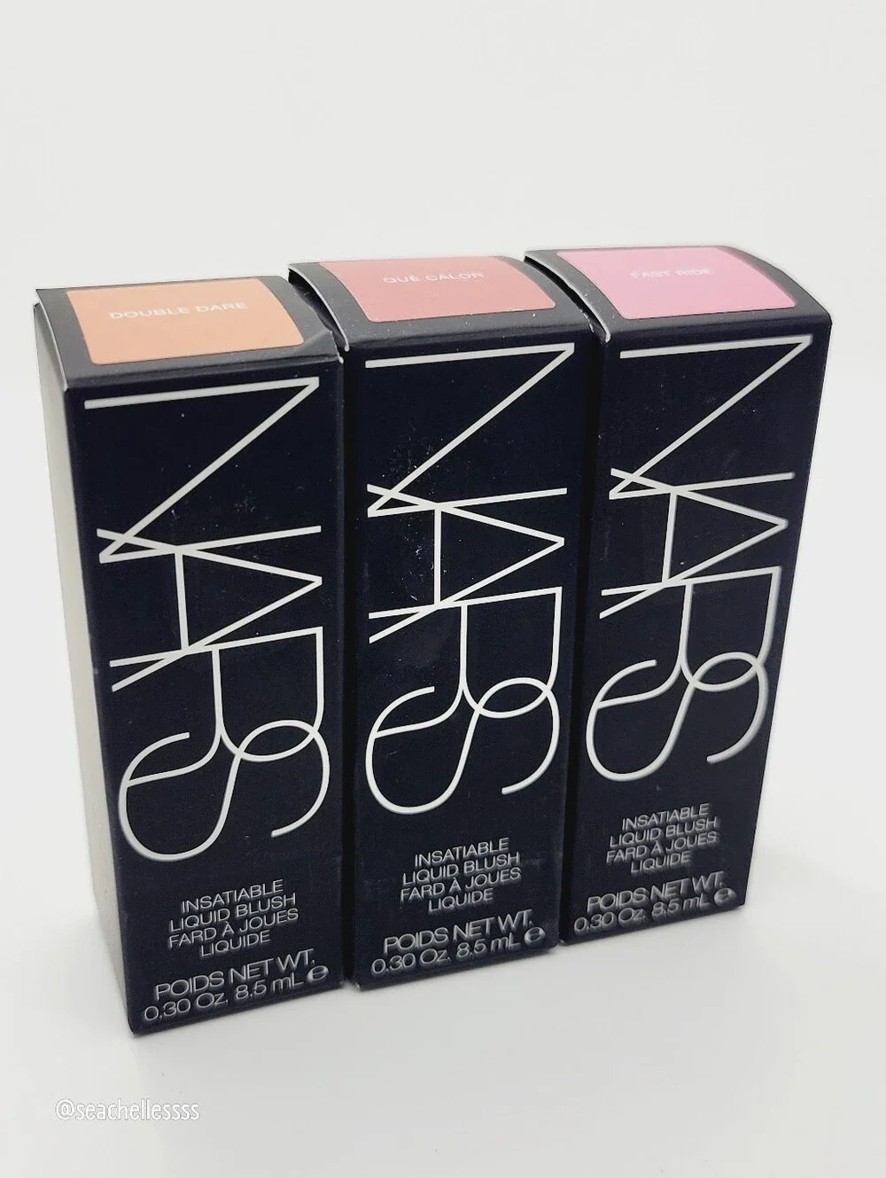 Double Dare Cappuccino NARS Insatiable Liquid Blush Brand New in Box Full SZ